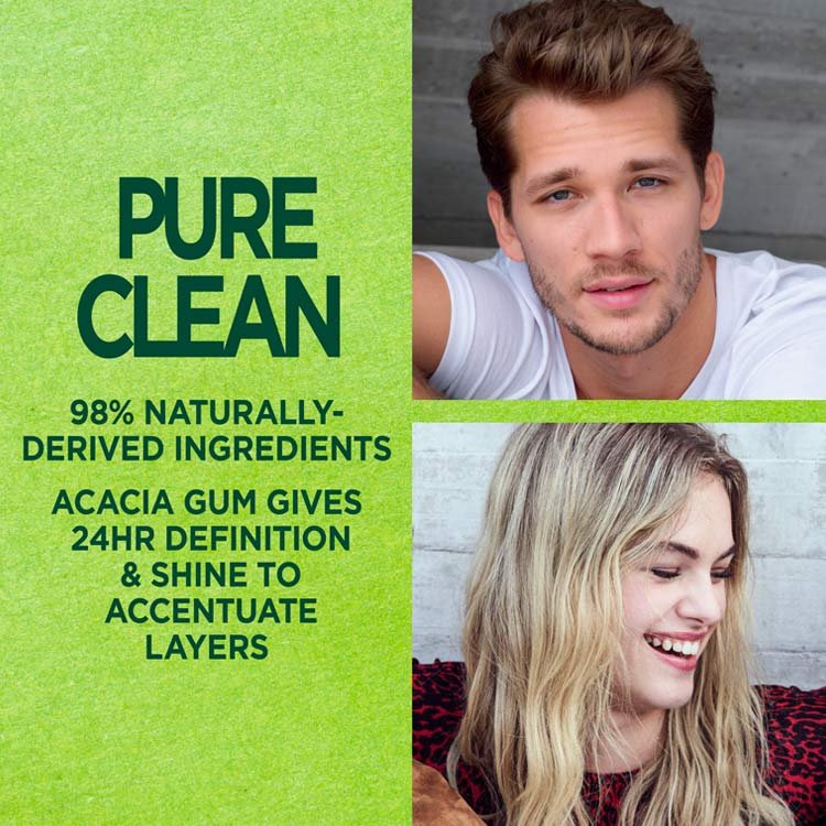 Garnier Pure Clean Finishing Hair Paste Actions